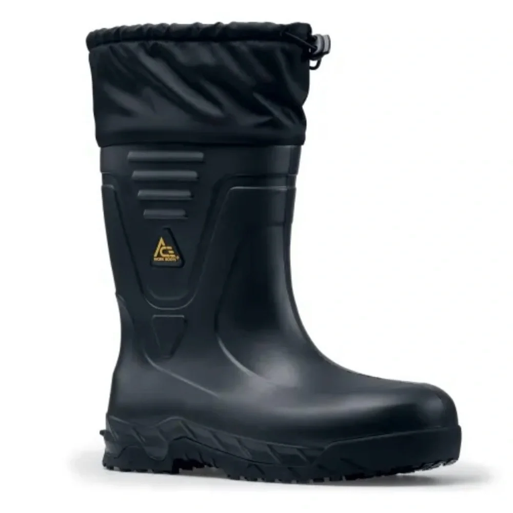 Shoes For Crews Men's Black Work Water Resistant Boots Size 9